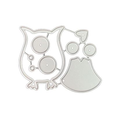 KHZen Cute Cartoon Owl Die Cut