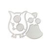 KHZen Cute Cartoon Owl Die Cut view 1