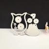 KHZen Cute Cartoon Owl Die Cut view 4