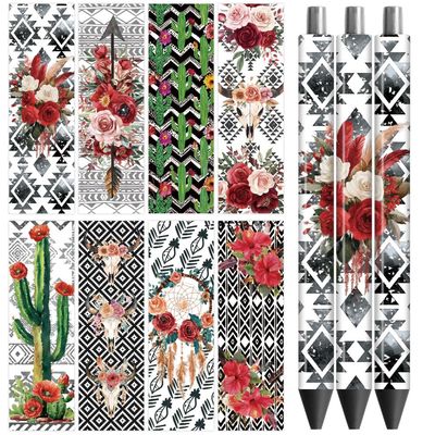 Peacoblue 48-Piece UV DTF Bookmark Set