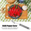 Stainless Steel Chili Corer view 2