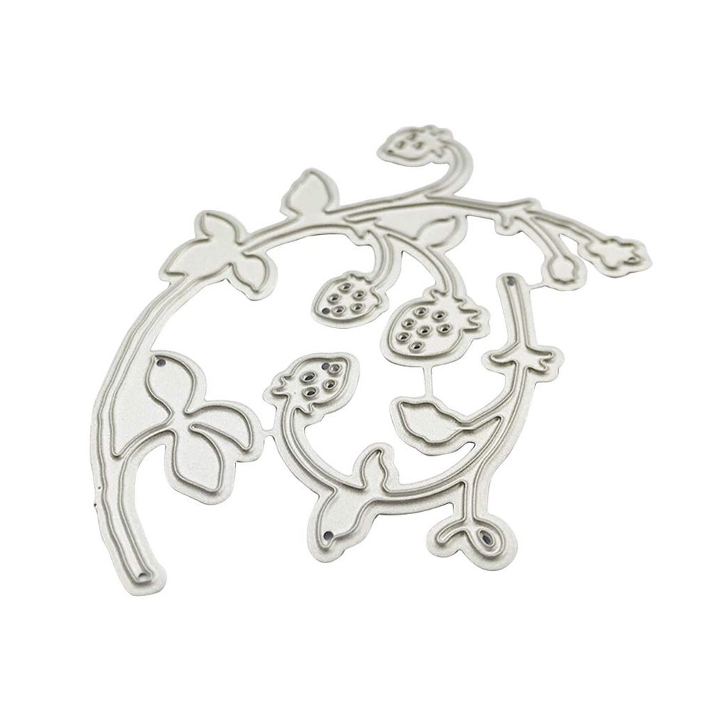 KHZen Strawberry Metal Cutting Die for Scrapbooking