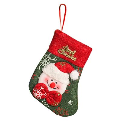 Fleece Christmas Stockings - Santa, Snowman, Reindeer