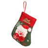 Fleece Christmas Stockings - Santa, Snowman, Reindeer view 1