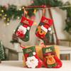 Fleece Christmas Stockings - Santa, Snowman, Reindeer view 2