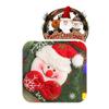 Fleece Christmas Stockings - Santa, Snowman, Reindeer view 3
