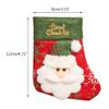 Fleece Christmas Stockings - Santa, Snowman, Reindeer view 4