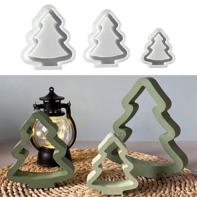 Christmas Tree Silicone Molds - Set of 3