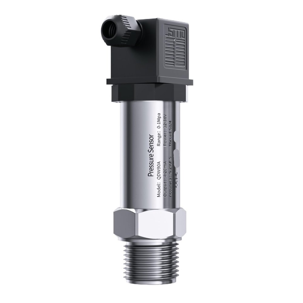 NOVFDLOP NPT1/4 Thread Hydrostatic Pressure Transmitter, 700 bar/1000 bar, Water/Gas/Air Pressure Sensor, 4-20 mA, RS485, 0-10 V, 0-3.3 V Output (0.5-4.5 V, NPT1/4, 0-400 bar)