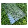 Transparent Corrugated FRP Roofing Panels, Weatherproof, Impact-Resistant, Flame-Retardant, 3-Pack view 1