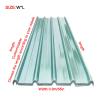 Transparent Corrugated FRP Roofing Panels, Weatherproof, Impact-Resistant, Flame-Retardant, 3-Pack view 2