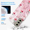 Phone Case for Samsung Galaxy S23 Plus with Pink Cherry Bow Pattern view 2