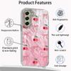 Phone Case for Samsung Galaxy S23 Plus with Pink Cherry Bow Pattern view 3