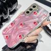 Phone Case for Samsung Galaxy S23 Plus with Pink Cherry Bow Pattern view 4