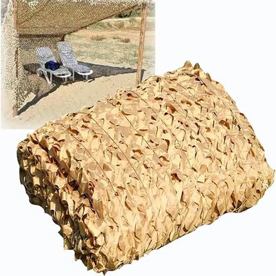 SAYEYBU Custom Woodland Camouflage Net, Military Camouflage Netting, Sand, 6 x 11 m