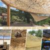 SAYEYBU Custom Woodland Camouflage Net, Military Camouflage Netting, Sand, 6 x 11 m view 2