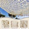 SAYEYBU Woodland Camouflage Netting, Military Camouflage Net, Beige, 10 x 18 m view 2