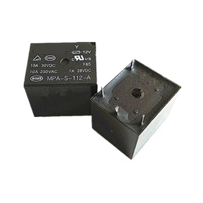 MPA-S-112-A Relay, 12 V DC, 10 A, 4-Pin