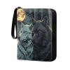The Wolf Couple Under the Moon Card Binder, 4-Pocket, 50 Pages, 400 Pockets view 1