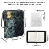 The Wolf Couple Under the Moon Card Binder, 4-Pocket, 50 Pages, 400 Pockets view 3