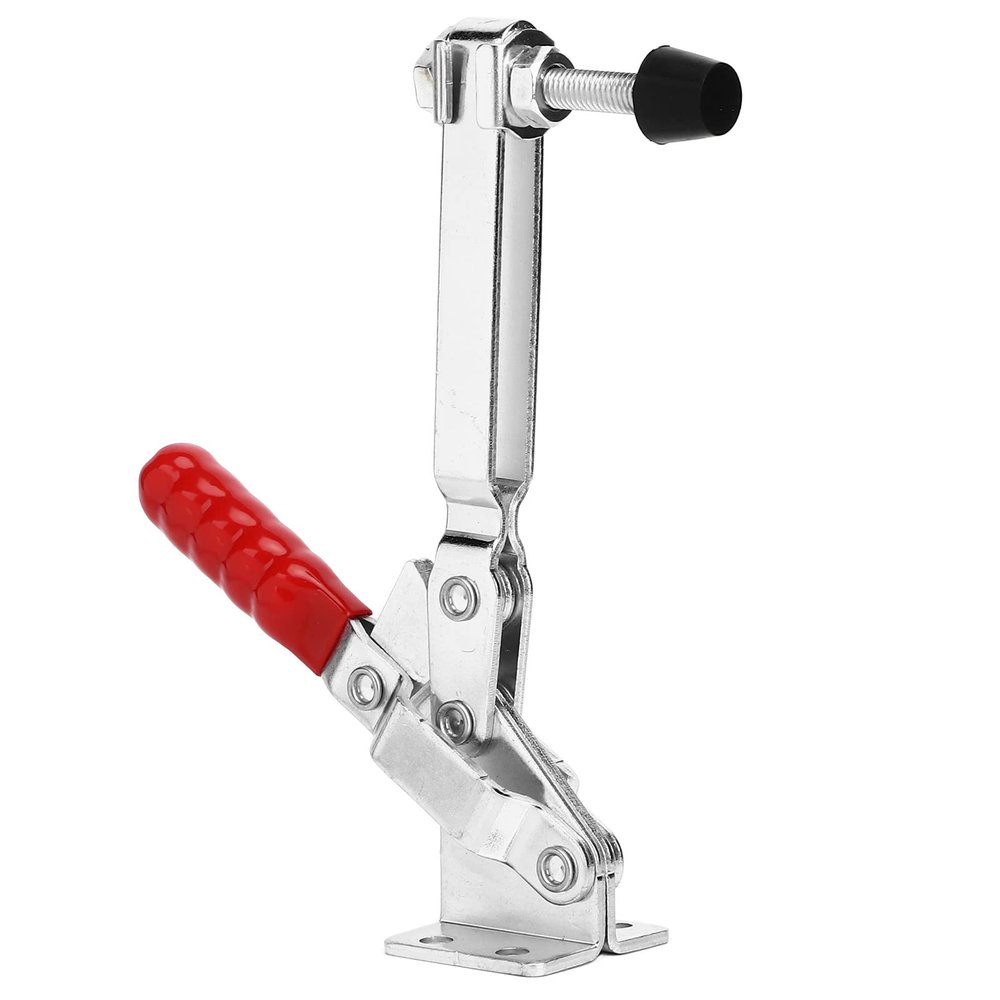 Vertical Quick Long-Arm Crimping Clamp Inspection Fixture for Woodworking