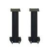 Adjustable Metal Speaker Stands, Pair, 60 cm, with Shelf view 1