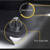 Adjustable Metal Speaker Stands, Pair, 60 cm, with Shelf view 4