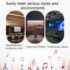 Hi-Fi Audio Cabinet, 2/3/4-Tier Media Rack for Game Consoles and Stereo Equipment, Stylish Black Audio-Video Component Stand (60 x 48 x 36 cm, 2 Tiers) view 4