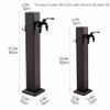 CCKUYT 304 Stainless Steel Outdoor Water Column Faucet, Freestanding Garden Hydrant view 2
