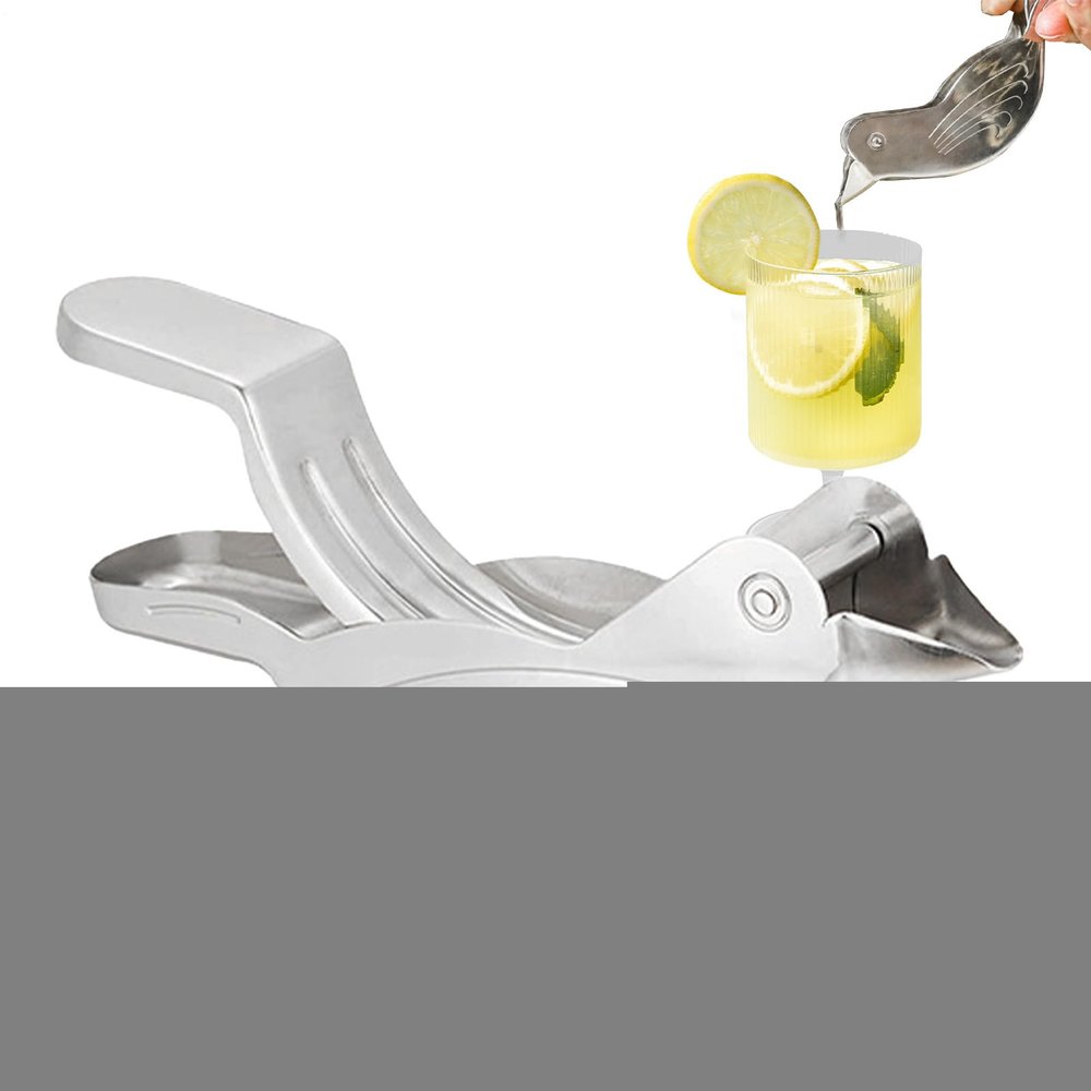 Bird-Shaped Lemon Squeezer - Stainless Steel