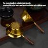 Loose Tea Filter - Metal Infuser with Wooden Handle view 2