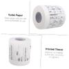 GALPADA 4-Roll Toilet Paper Printed with Chemical and Physics Formulas view 2