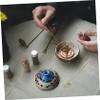 OUNONA Copper Incense Press with Long Handle view 4
