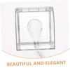 SOIMISS 4-Pack Weatherproof Outlet Covers for Outdoor and Bathroom Use view 3