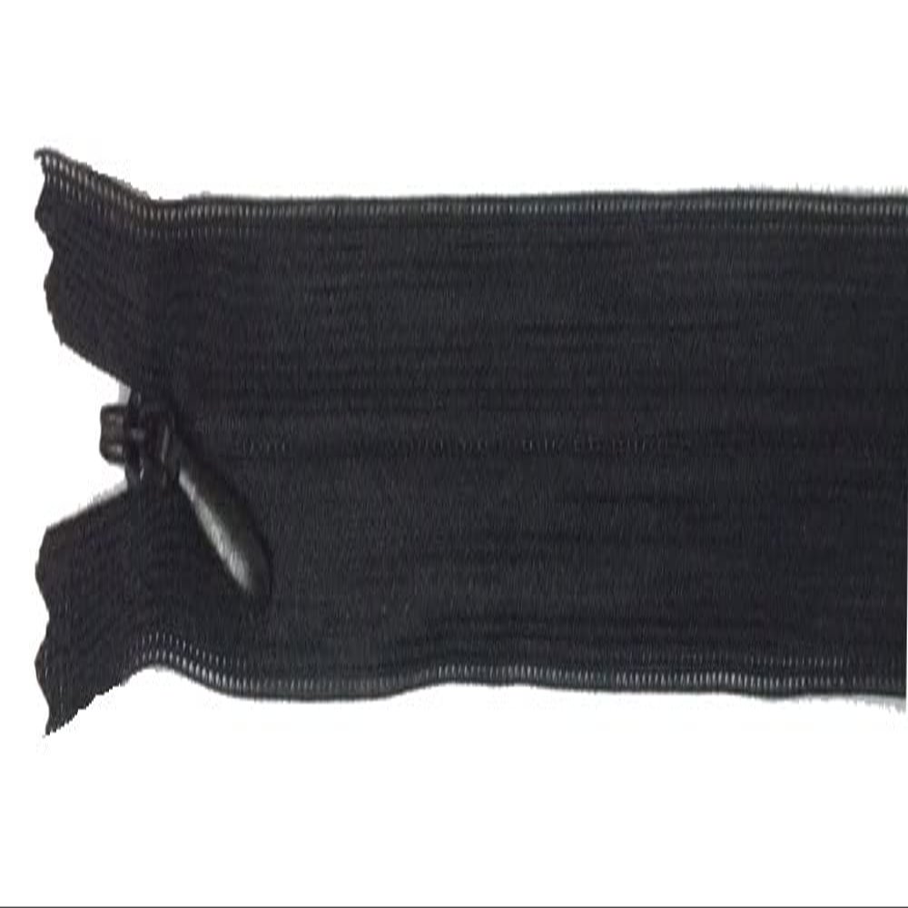 Invisible Zipper 65 cm Black