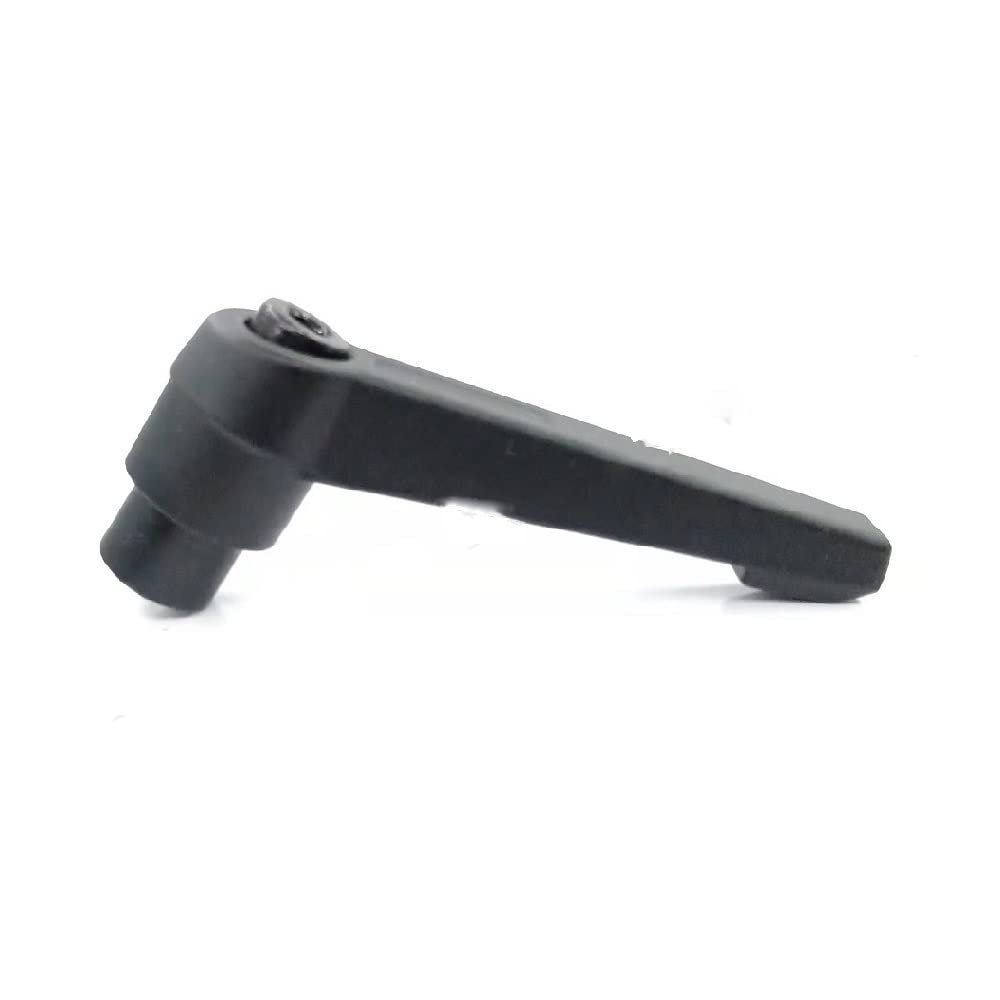 CHAOMIN Adjustable Clamping Handle M4-M16 | Carbon Steel Lever Knob for Machine Tools | 1 Pc (Black, M8)