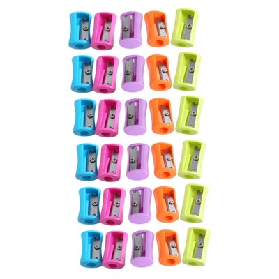 DOITOOL 2 Sets Creative Manual Pencil Sharpener, Handheld Pencil Sharpener for School Supplies, Random Colors, 50 Pieces × 2