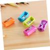 DOITOOL 2 Sets Creative Manual Pencil Sharpener, Handheld Pencil Sharpener for School Supplies, Random Colors, 50 Pieces × 2 view 2