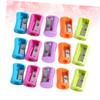 DOITOOL 2 Sets Creative Manual Pencil Sharpener, Handheld Pencil Sharpener for School Supplies, Random Colors, 50 Pieces × 2 view 4