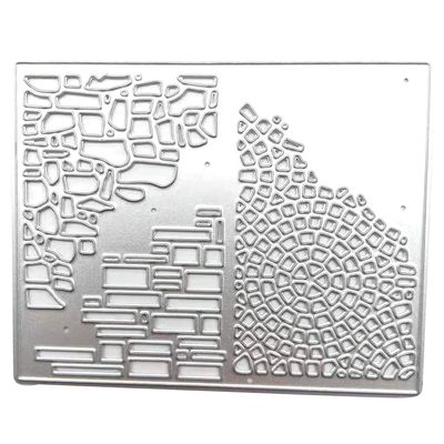 Geometric Metal Die Cut Template