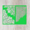 Geometric Metal Die Cut Template view 3