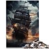 1000-Piece Haunted Ship Jigsaw Puzzle for Adults, Ages 14+, 26 x 38 cm view 2
