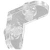 BESTYASH 10-Piece Transparent Acrylic L-Brackets, Thick L-Shaped Shelf Supports view 4