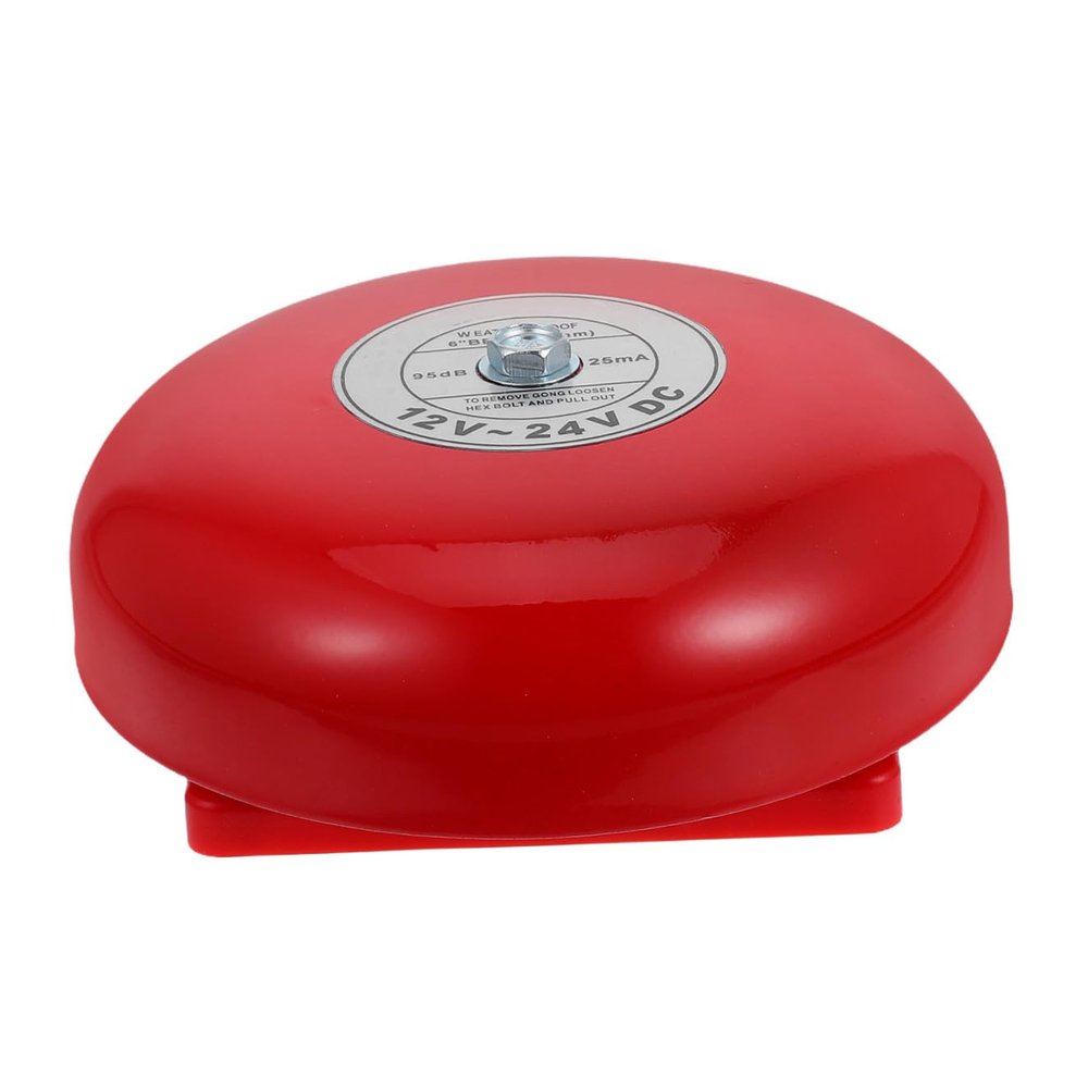SEWACC Wireless Waterproof Red Industrial Alarm Bell