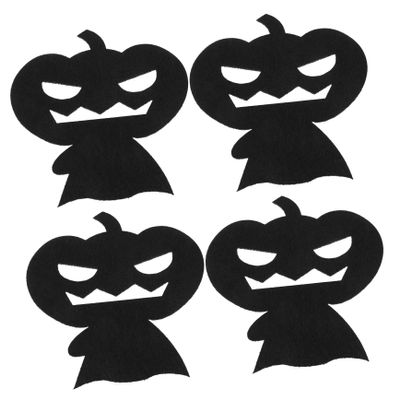 Cabilock 4-Piece Halloween Pumpkin Table Set