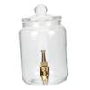 ULTECHNOVO Transparent Glass Storage Jar with Airtight Lid view 1