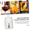 ULTECHNOVO Transparent Glass Storage Jar with Airtight Lid view 3