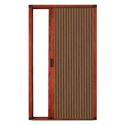 Custom-Made Accordion Folding Door, No-Drill Installation