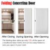 Custom-Made Accordion Folding Door, No-Drill Installation view 3