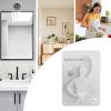 Adhesive Hooks, Decorative Ballet Dance Design Wall Holders for Closet, Bedroom, Bathroom, Kitchen, Bags, Hats, Scarves view 4